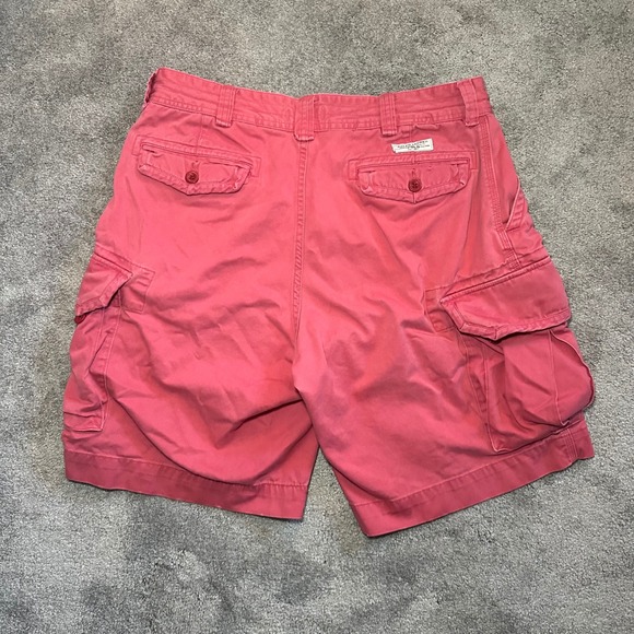 Polo Ralph Lauren Other - Polo Ralph Lauren Cargo Shorts Mens 36 Pink Classic Chino Multi Pocket Relaxed